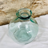 Simplicity Blown Glass Vase, Natural recycled