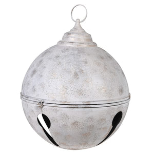 Distressed White Hanging Bell
