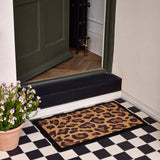 My Mat Printed Coir Leopard Doormat