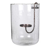 Large Bubble Glass Candle Holder