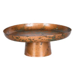 Copper Footed Plate
