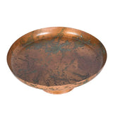 Copper Footed Plate