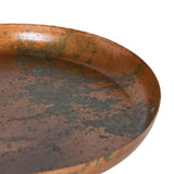 Copper Footed Plate
