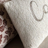 Cosy Embroidered Cushion - KHEE