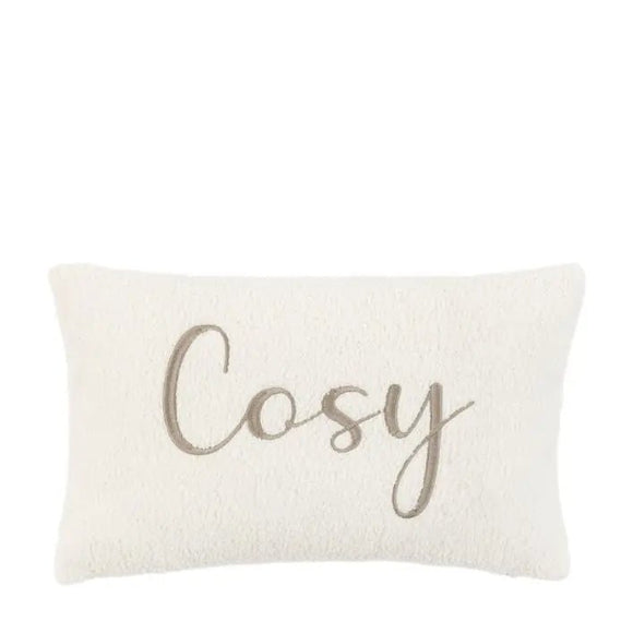 Cosy Embroidered Cushion - KHEE