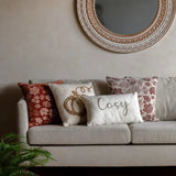 Cosy Embroidered Cushion - KHEE