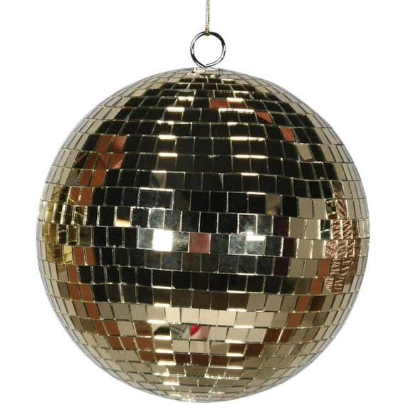 Gold Disco Ball Bauble