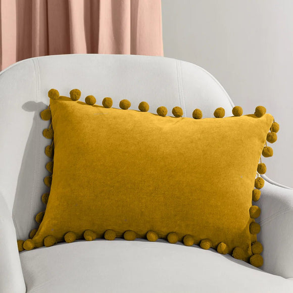 Dora Cushion, Ochre - KHEE