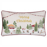 Merry Christmas Velvet Cushion