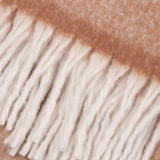 Cozy Woven Tasselled Throw, Rust
