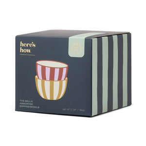 Set of 2 'The Bella' Dipping Bowls
