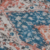 Fringed Imari Chenille Cotton Rug - KHEE