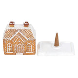 Gingerbread House Incense Cone Burner - KHEE