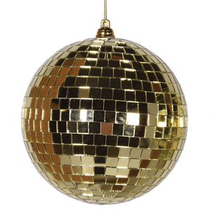 Large Gold Disco Ball Bauble