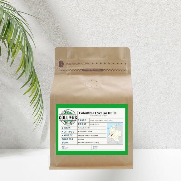 Ground Coffee, Colombia Excelso Huila - KHEE