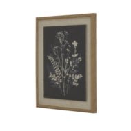 Grove On Linen In Beaded Frame - KHEE