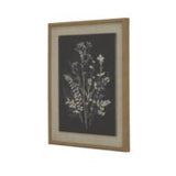Grove On Linen In Beaded Frame - KHEE