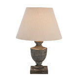 Incia Urn Wooden Table Lamp - KHEE