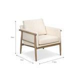 Kennington Armchair, Natural - KHEE