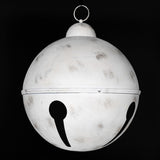 Large Distressed White Hanging Bell - KHEE