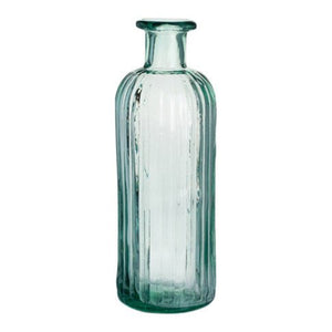 Large Manacor Glass Bottle, Natural - KHEE