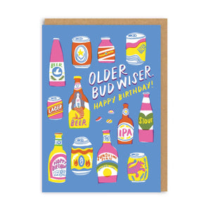 Older Budwiser Birthday Card - KHEE