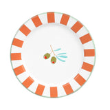 Olive Enamel Plate, 20cm - KHEE