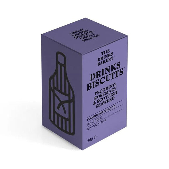 Pecorino, Rosemary & Seaweed Drinks Biscuits - KHEE