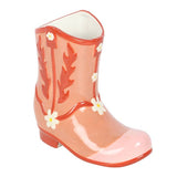Pink Cowboy Boot Flower Vase - KHEE
