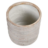 Set of 2 Bamboo Effect Planters