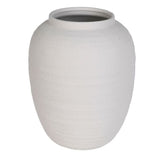 Off White Plump Vase