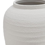 Off White Plump Vase