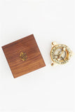 Sundial with Wooden Box