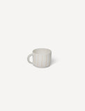 Set of 2 Clanfield Stripe Mugs, White - KHEE