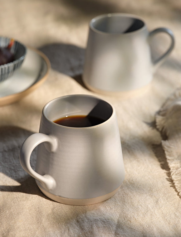 Set of 2 Coxwell Mugs, Flint - KHEE