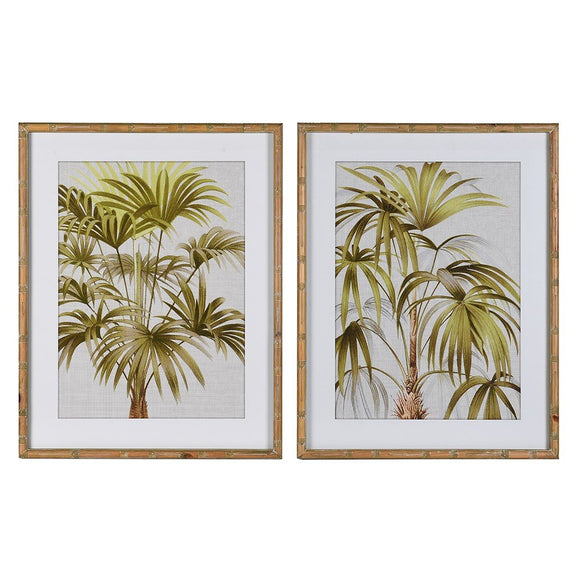 Set of 2 Framed Palm Tree Wall Art - KHEE