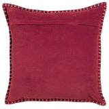 Stitch Embroidered Cushion, Pomegranate - KHEE