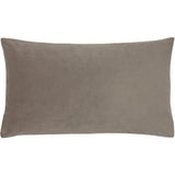 Sunningdale Velvet Rectangular Cushion, Mink - KHEE