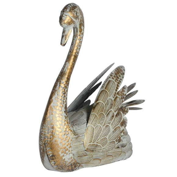 Verdigris Regal Swan