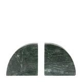 Tamera Green Marble Bookends - KHEE