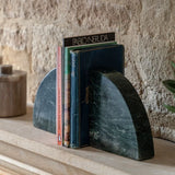 Tamera Green Marble Bookends - KHEE