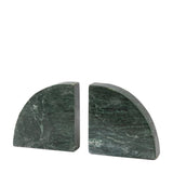 Tamera Green Marble Bookends - KHEE