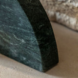 Tamera Green Marble Bookends - KHEE