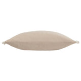 Tilly Velvet Cushion Oyster and Lace 30 x 50 - KHEE