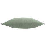 Tilly Velvet Cushion Sage and Grey 30 x 50 - KHEE