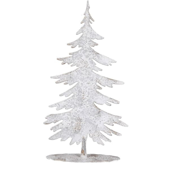 Snowy Metal Tree