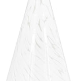 White Confetti Glass Tree Decoration - Large - KHEE