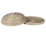 Woven Seagrass Serving Dome - KHEE
