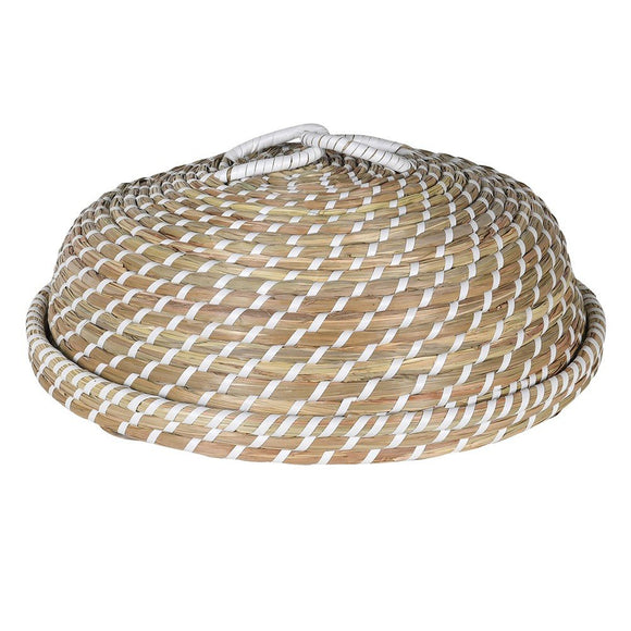 Woven Seagrass Serving Dome - KHEE