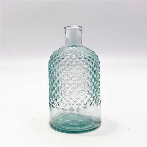 Diamond Bottle Vase, Natural